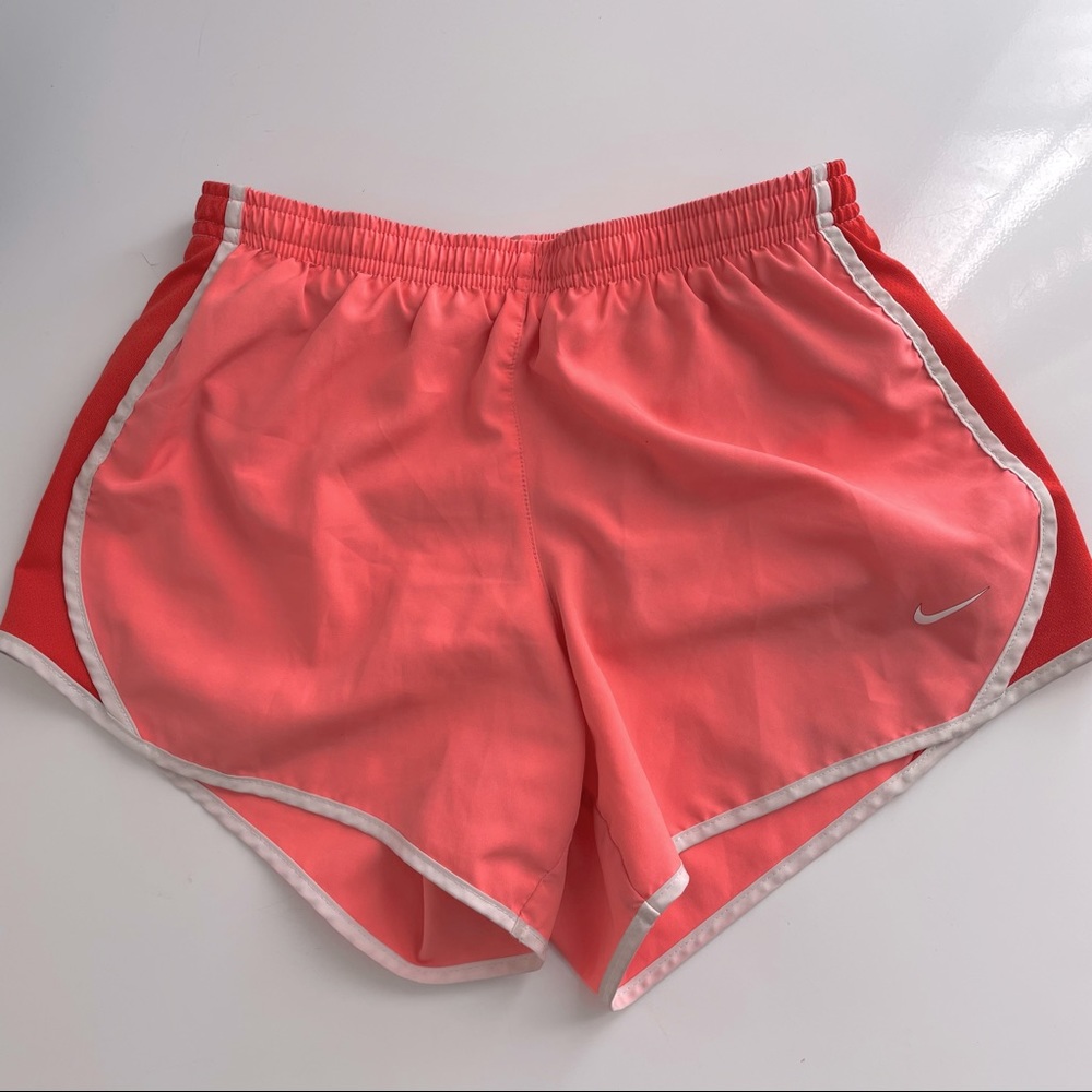 Nike lined running shorts large